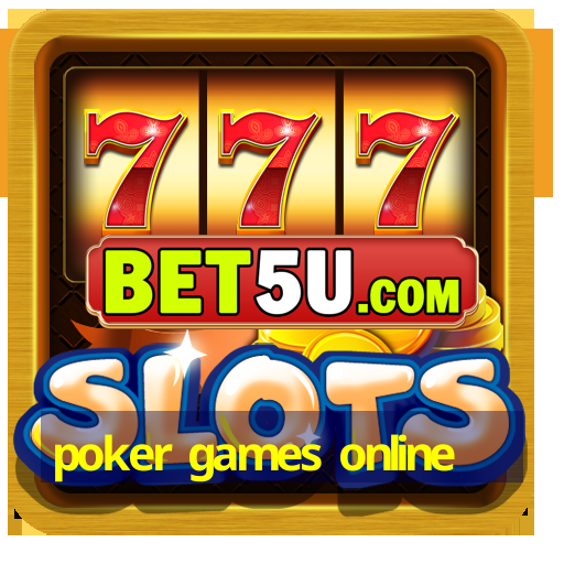 poker games online